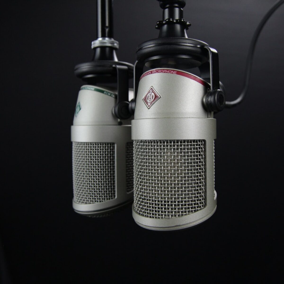 Microphone for podcasting