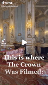 duchess the podcast on tiktok the crown